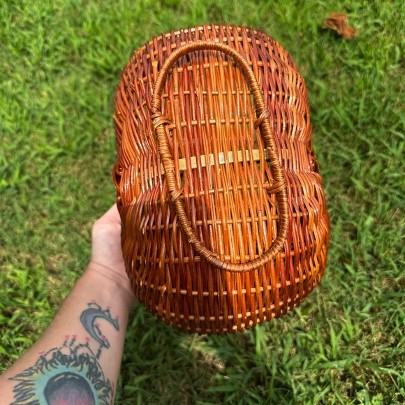 Vintage wicker basket - Picture 6 of 6